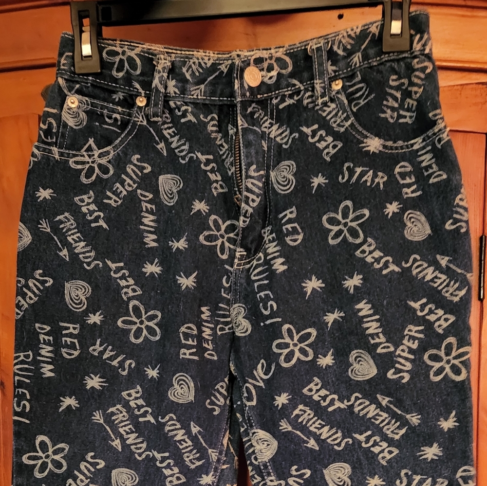 Retro Vintage Blue Jeans by Red Denim sz 12